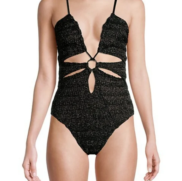 Suboo Nadine One Piece in Black and Gold - Picture 6 of 16